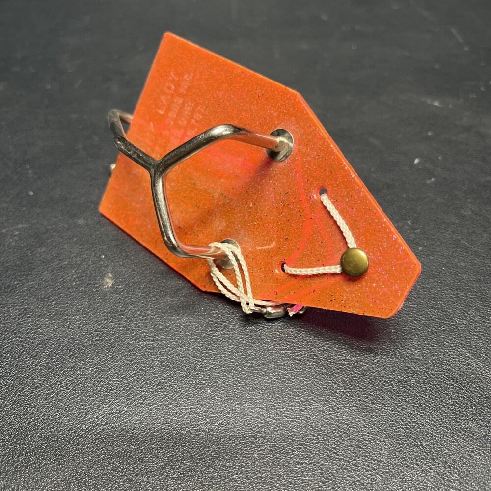 Vtg The Pink Lady Luhr Jensen & Sons Dipsey Diver Style Rig Made in USA. B3